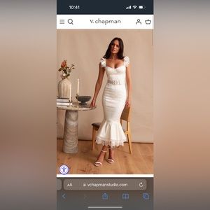 V. Chapman Size 2 Rosalie Dress